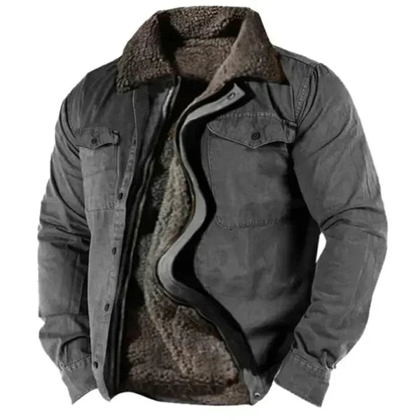 ENZO™ | Chaqueta de trabajo estilo western en algodón