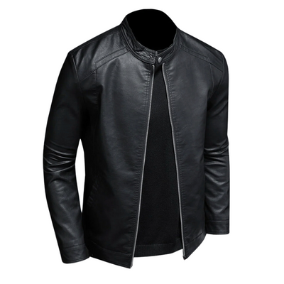 GEORGE | CHAQUETA BIKER DE PIEL