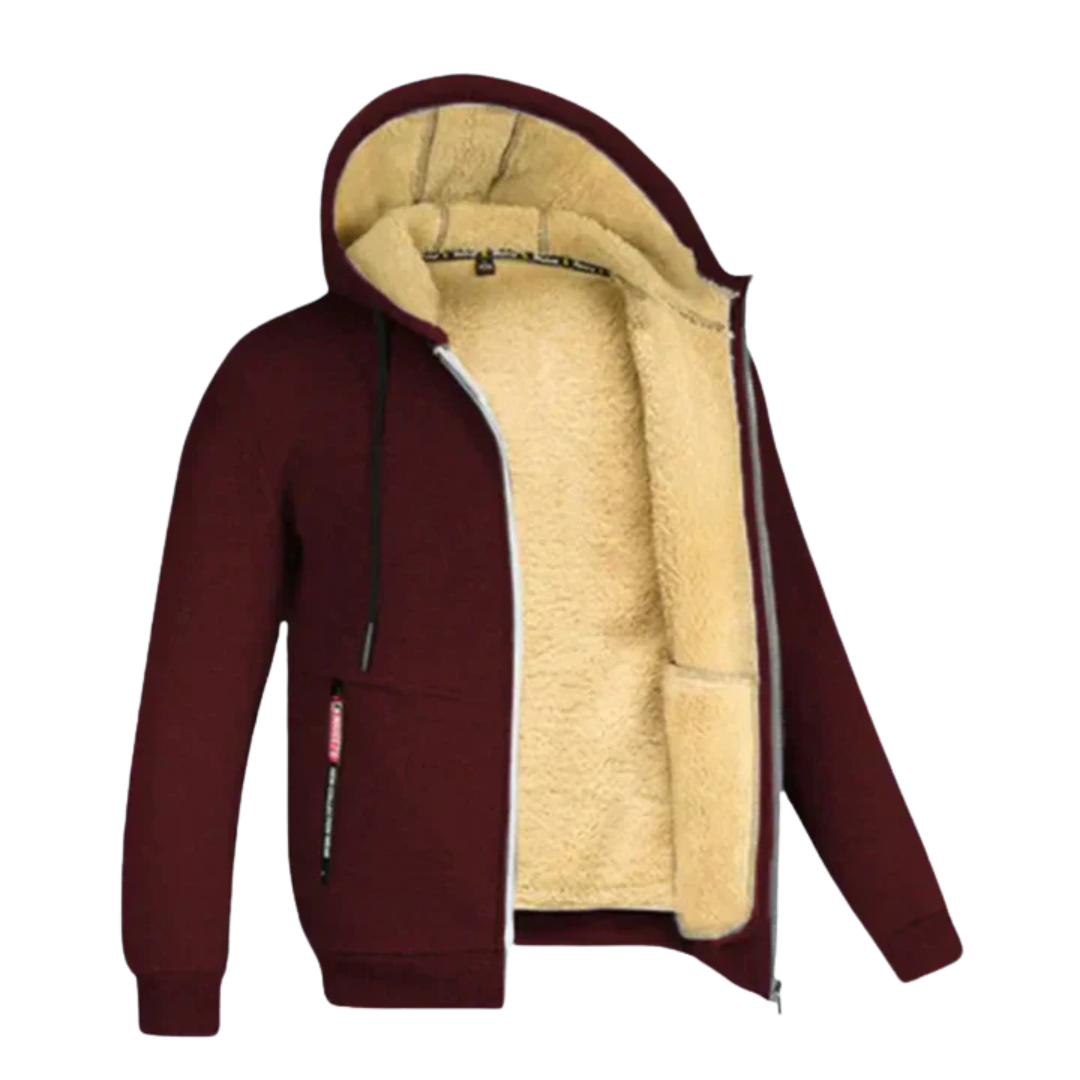 ARIE | CHAQUETA DE INVIERNO PARA HOMBRE CON CAPUCHA Y POLAR