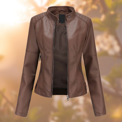 Anora - La Chaqueta de Cuero Elegante y Unica