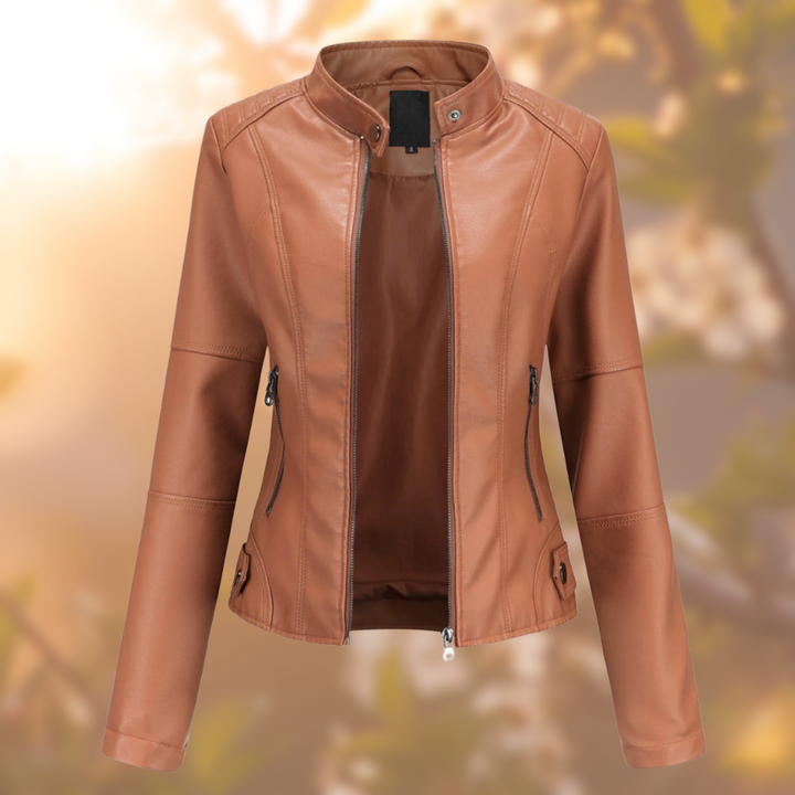 Anora - La Chaqueta de Cuero Elegante y Unica