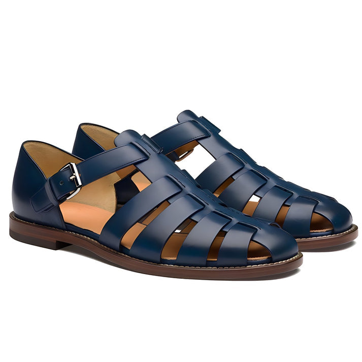 Robert - Sandalias de piel para hombre