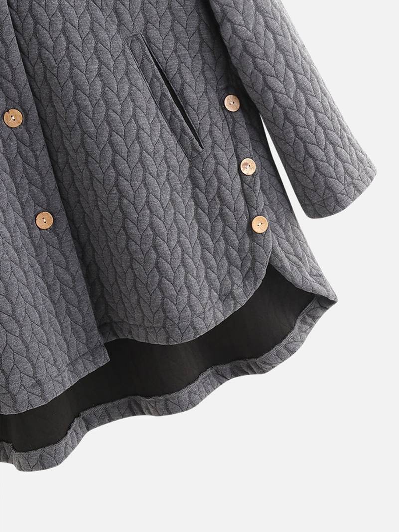 Cálida chaqueta de invierno para mujer