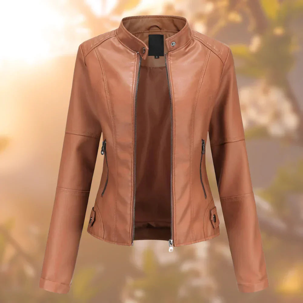 Anora - La chaqueta de cuero elegante y única