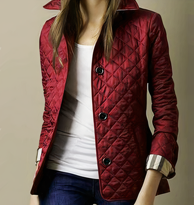 Evelyn - Chaqueta de algodón de seda para mujer