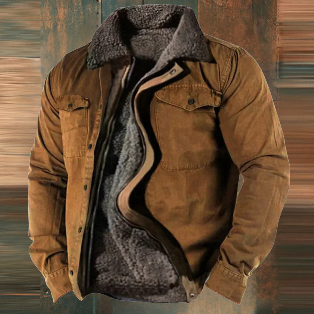 ENZO™ | Chaqueta de trabajo estilo western en algodón