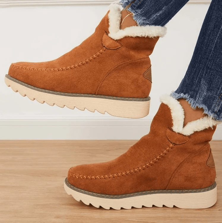 Ivy - Zapatos de invierno de mujer súper cómodos y acogedores