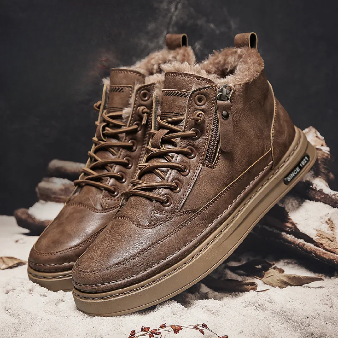 Bryson |  Botas de invierno de piel para hombre