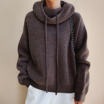 Le Cloe | Sudadera con capucha de punto