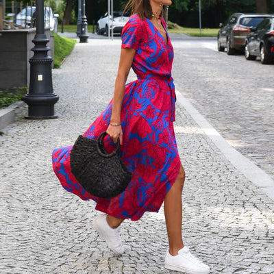 Anna - Vestido con estampado floral primavera/verano