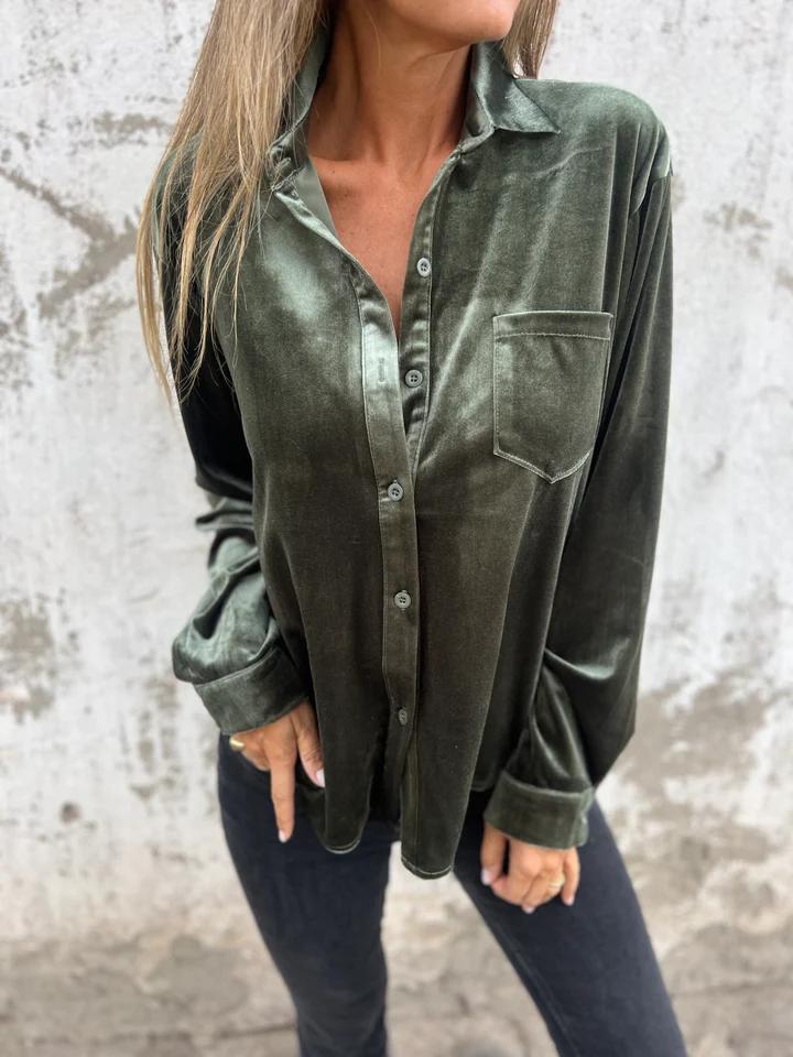 Estelle | Blusa de terciopelo trending