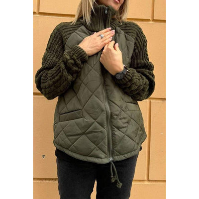 Jacqueline | Chaqueta de cuello alto