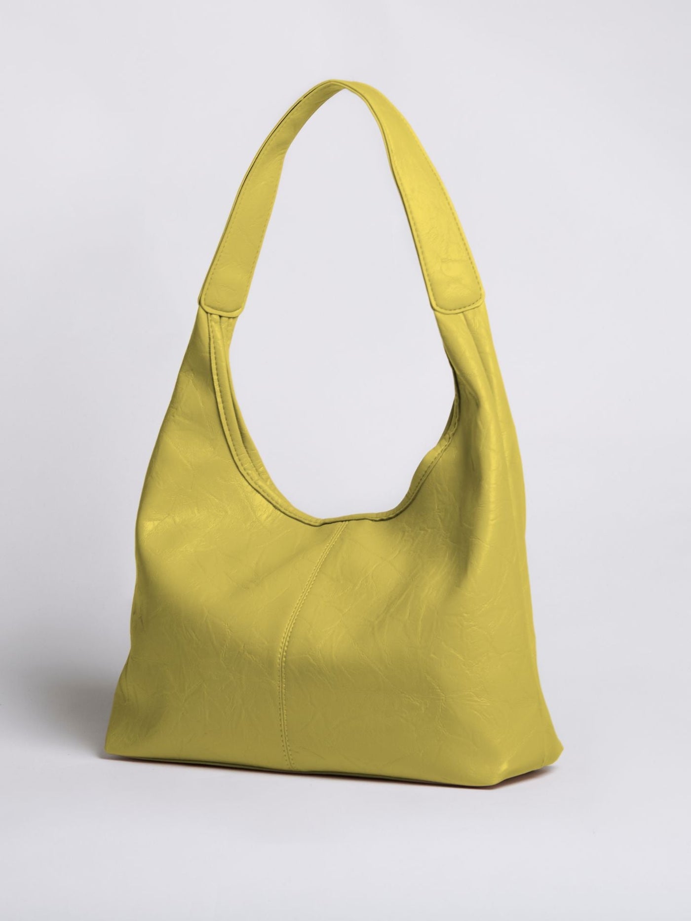 Bolso de mano Scarlett de piel desgastada