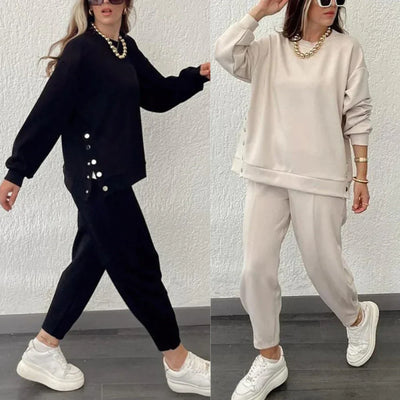 Lucia - Traje de dos piezas con chaqueta y pantalón